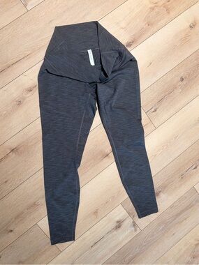 lululemon athletica Dark Gray Heather High-Waist Leggings full length